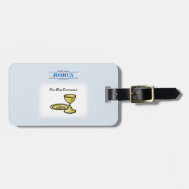 Aanpassen, Eerste communiqué en Bloed Bagagelabel