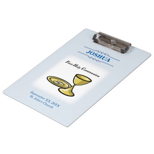 Aanpassen, Eerste communiqué en Bloed Klembord (Gekanteld)