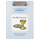 Aanpassen, Eerste communiqué en Bloed Klembord (Voorkant)