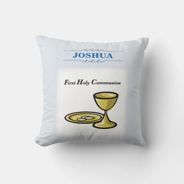 Aanpassen, Eerste communiqué en Bloed Kussen (Voorkant)