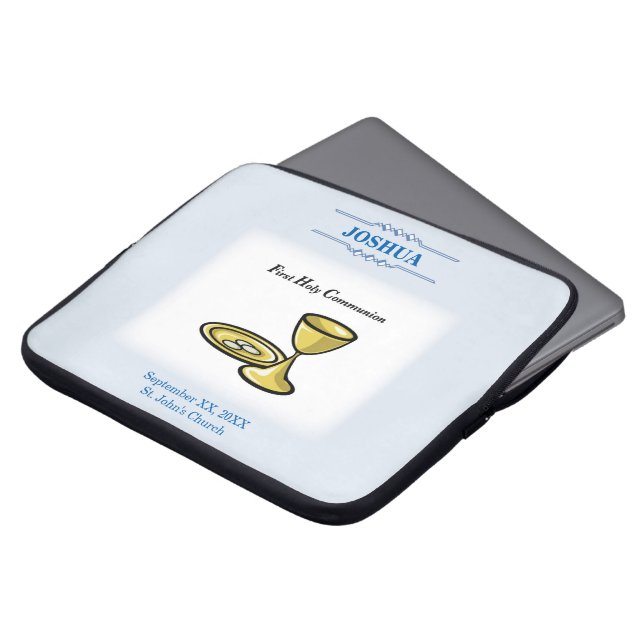 Aanpassen, Eerste communiqué en Bloed Laptop Sleeve (Voorkant top)