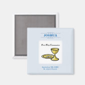 Aanpassen, Eerste communiqué en Bloed Magneet (Voorkant / Achterkant)