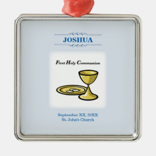 Aanpassen, Eerste communiqué en Bloed Metalen Ornament