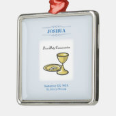 Aanpassen, Eerste communiqué en Bloed Metalen Ornament (Links)