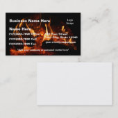 (Aanpassen) eikenbossen in Chimenea Visitekaartje (Voorkant / Achterkant)