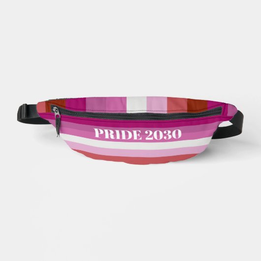 Aanpassen Fanny Pack - Lesbian Pride Heuptasje (Voorkant)