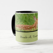 Aanpassen Fawn (witstaarthert) Mok (Voorkant links)