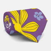 Aanpassen Flower Galaxy Stropdas (Opgerold)