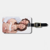 Aanpassen Fotosjabloon uniek aangepast Bagagelabel (Voorkant horizontaal)