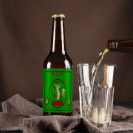 Aanpassen Funny Southern Gator Gevist Wind Surfin Bier Etiket