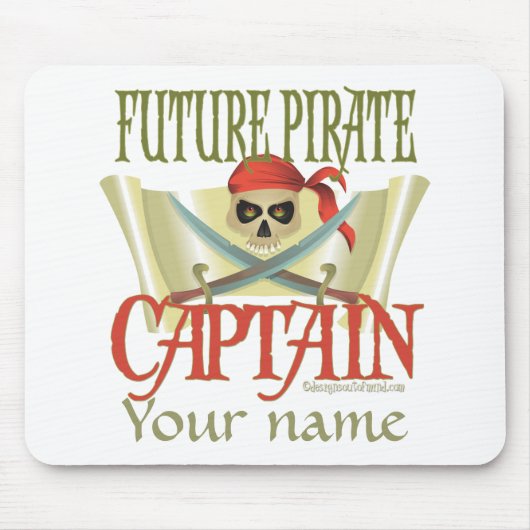 AANPASSEN! Future Pirate Muismat (Voorkant)