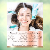 Aanpassen Gedetailleerde Med Spa Schoonheidsbehand Raamsticker (Vel 3)