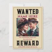 Aanpassen Gezocht poster Sign Creator Kaart (Voorkant)