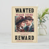 Aanpassen Gezocht poster Sign Creator Kaart (Staand voorkant)