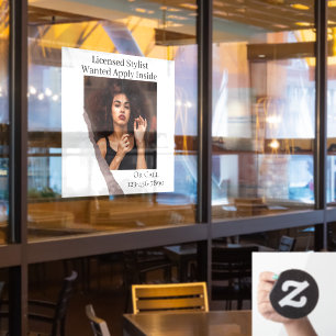 Aanpassen Haarlijst Gewenst toepassen Inside Raamsticker