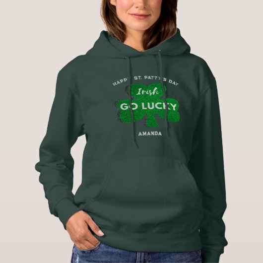 Aanpassen Happy St. Patty's Day Sweatshirt (Voorkant)