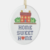 Aanpassen Home Sweet Home Ornament (Rechts)