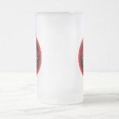 Aanpassen Hout gebakken Pizza Restaurant Promo Matglas Bierpul (Center)