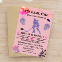 Aanpassen Ice Hockey Verjaardag Thema