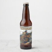 Aanpassen Jachtkamp Home Brewed Details Bier Etiket (Voorkant)