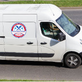 Aanpassen Loodgieterscontractant Business Window Sticker