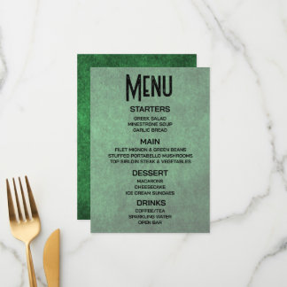 Aanpassen - Maak Je Eigen Groene Grunge Textuur Menu