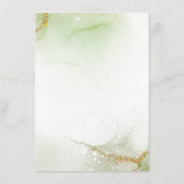 Aanpassen - Maak je eigen subtiele groene marmeren Menu (Achterkant)