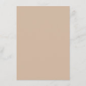 Aanpassen - Maak Uw Eigen Aangepaste Beige Menu (Achterkant)