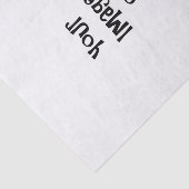 Aanpassen met gepersonaliseerde afbeeldingen en te tissuepapier (Detail)