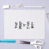 Aanpassen met gepersonaliseerde afbeeldingen en te tissuepapier (Craft)