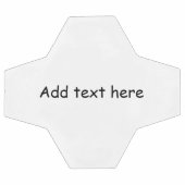 Aanpassen met je eigen tekst voetbal (Enkel)