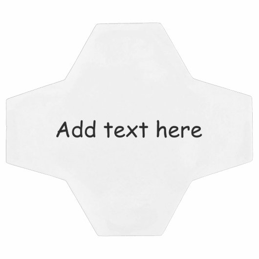 Aanpassen met je eigen tekst voetbal (Enkel)