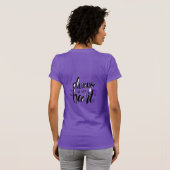 AANPASSEN MET JE GELOOFDE AFBEELDING. EN. NAAM T-SHIRT (Achterkant volledig)