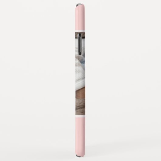 Aanpassen met je meisjesfoto - Roze stijlvol Case-Mate iPhone Case (Achterkant/rechts)