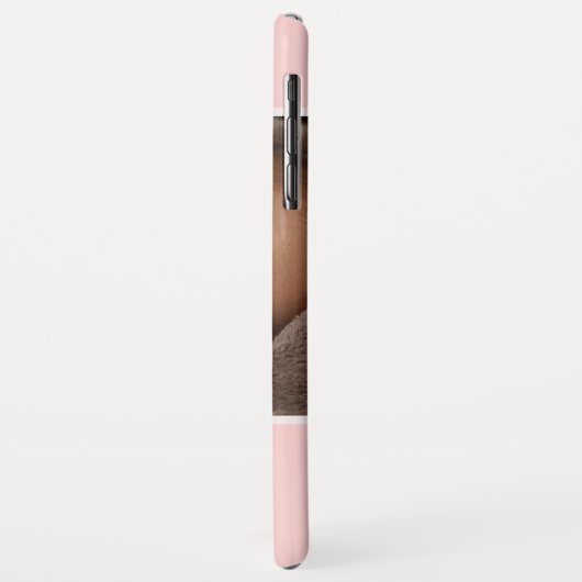 Aanpassen met je meisjesfoto - Roze stijlvol Case-Mate iPhone Case (Achterkant/links)