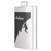 Aanpassen met jouw naam rock klimmer kolf flacon (Links)