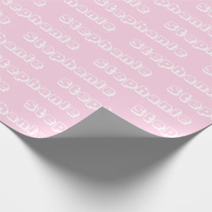 Aanpassen met naam, tekst, Birthday-cadeau Cadeaupapier