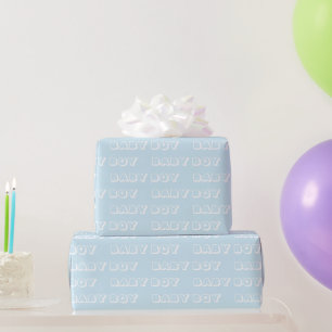 Aanpassen met naam, tekst, Birthday-cadeau Cadeaupapier