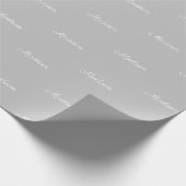 Aanpassen met naam, tekst, Birthday Gift Cadeaupapier (Hoek)