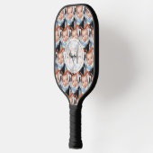 Aanpassen met uw aangepaste fotopatroon Monogram Pickleball Paddle (Links)