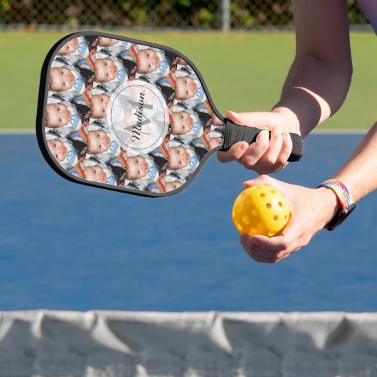 Aanpassen met uw aangepaste fotopatroon Monogram Pickleball Paddle (Insitu)