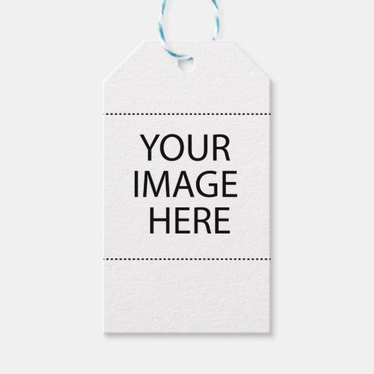 Aanpassen met uw Afbeelding Cadeaulabel (Voorkant)