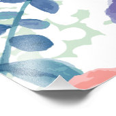 Aanpassen met uw eigen kunst of offerte foto afdruk (Hoek)