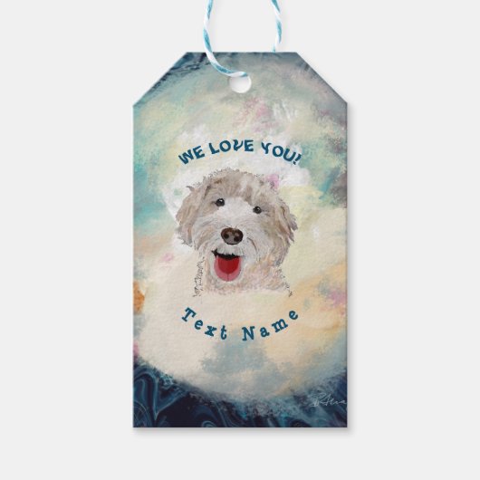 Aanpassen met uw foto cadeaulabel (Voorkant)