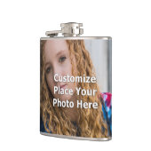 Aanpassen met uw foto heupfles (Links)