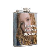 Aanpassen met uw foto heupfles (Rechts)