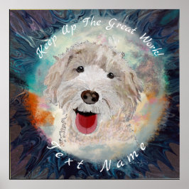 Aanpassen met uw foto poster