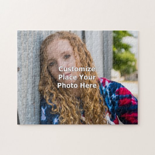 Aanpassen met uw foto-puzzel legpuzzel (Horizontaal)