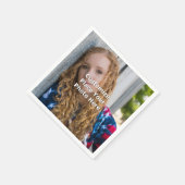 Aanpassen met uw foto servet (Hoek)