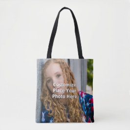 Aanpassen met uw foto tote bag